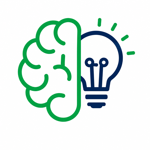 ReviveIQ brain and light bulb logo